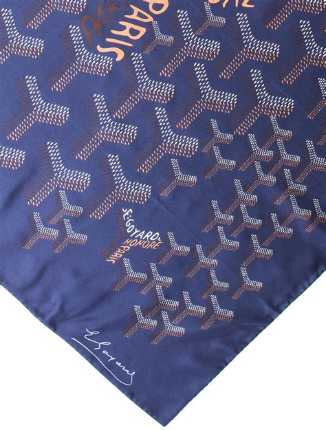 goyard silk|goyard scarf.